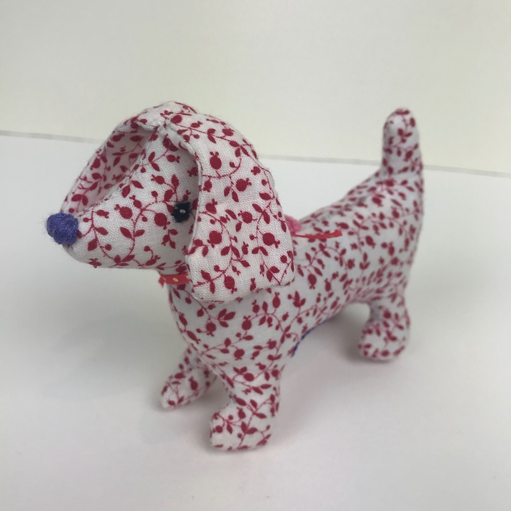 One handmade dog 🐶 keychain ornament
